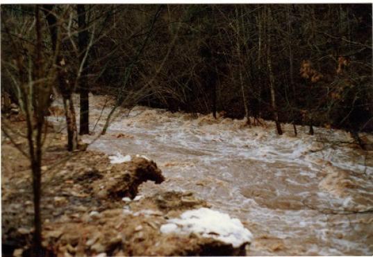 Hochwasser Anfang der 90ziger