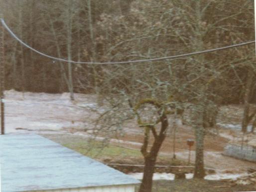 Hochwasser Anfang der 90ziger